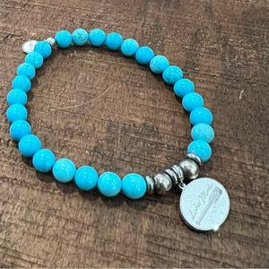 T Jazelle Lake Mode bracelet with turquoise beads